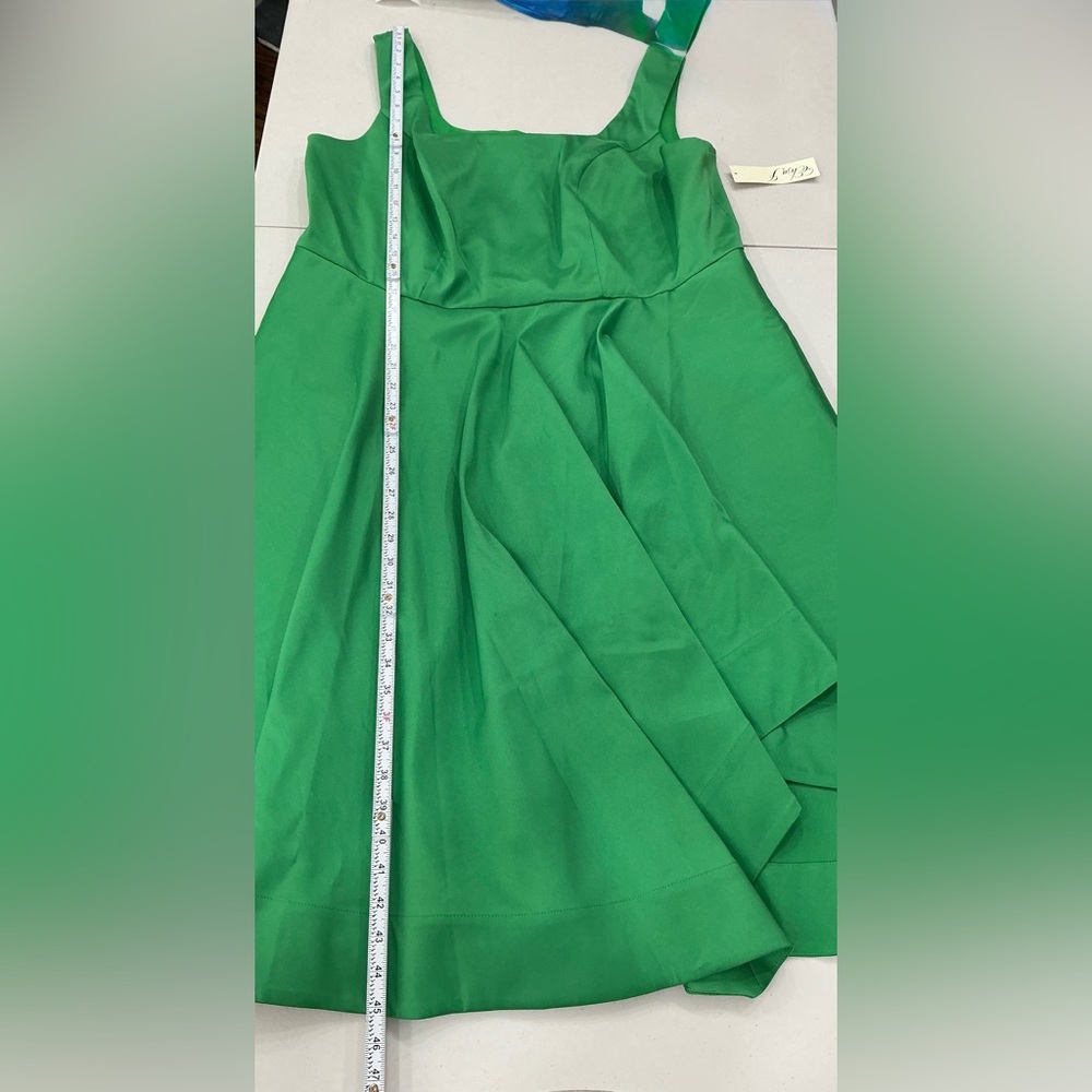 Eliza J Women's Dresses Asymmetrical Midi Green New - Picture 8 of 16